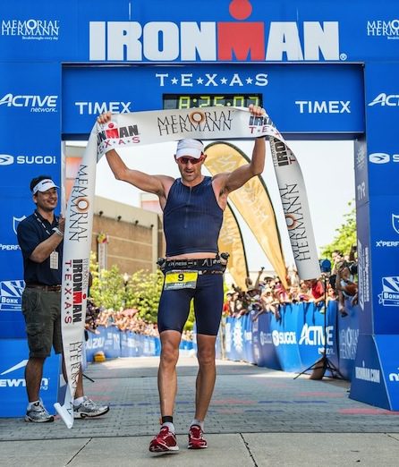 Paul Amey wins Ironman Texas 2013