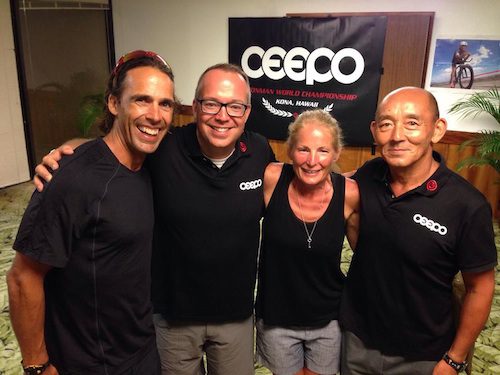 Canadians Katherine Calder-Becker and Kevin Becker were on hand at bike company Ceepo's launch event.