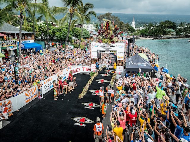 Van Lierde in Ironman Hawaii 2013 - Image courtesy of Nils Nilsen/IRONMAN