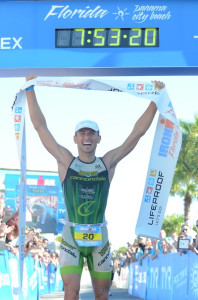 Victor Del Corral wins Ironman Florida 2013 - Photo by FinisherPix/Ironman