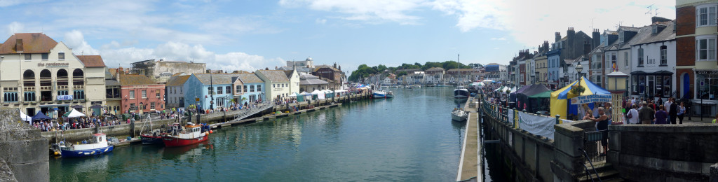 Dorset seafood festival panorama