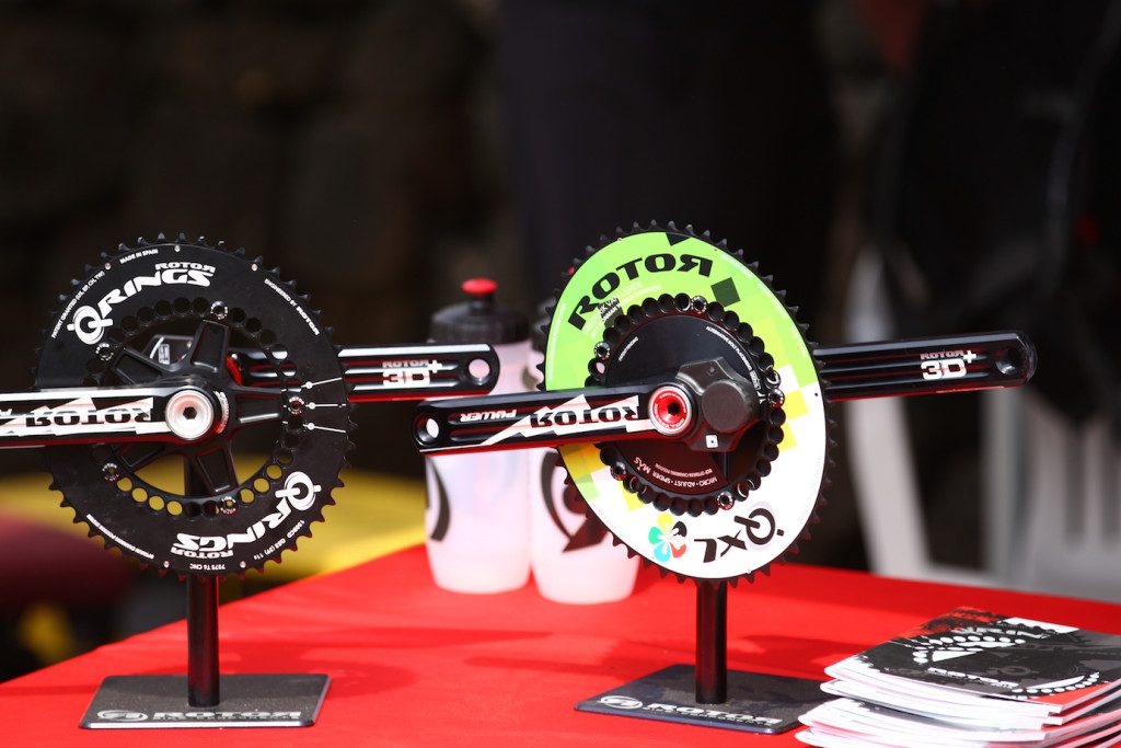 Rotor Showing some great colour on new power meters. Credit: Jordan Bryden