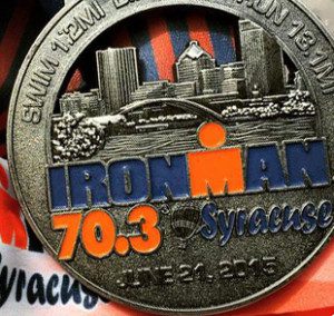 Ironman Syracuse medal