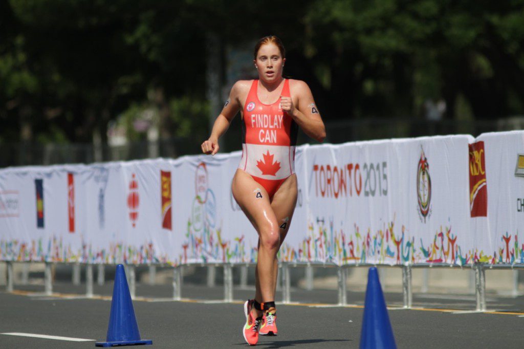 Paula Findlay continued her comeback after a few years fighting injury, finishing 9th.