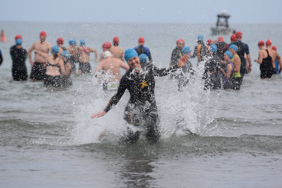 Fun at the 2015 Wasaga Beach Olympic Triathlon.