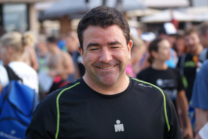 Sportstats' Marc Roy, from Ottawa, has been timing the Ironman World Championship for over a decade. 