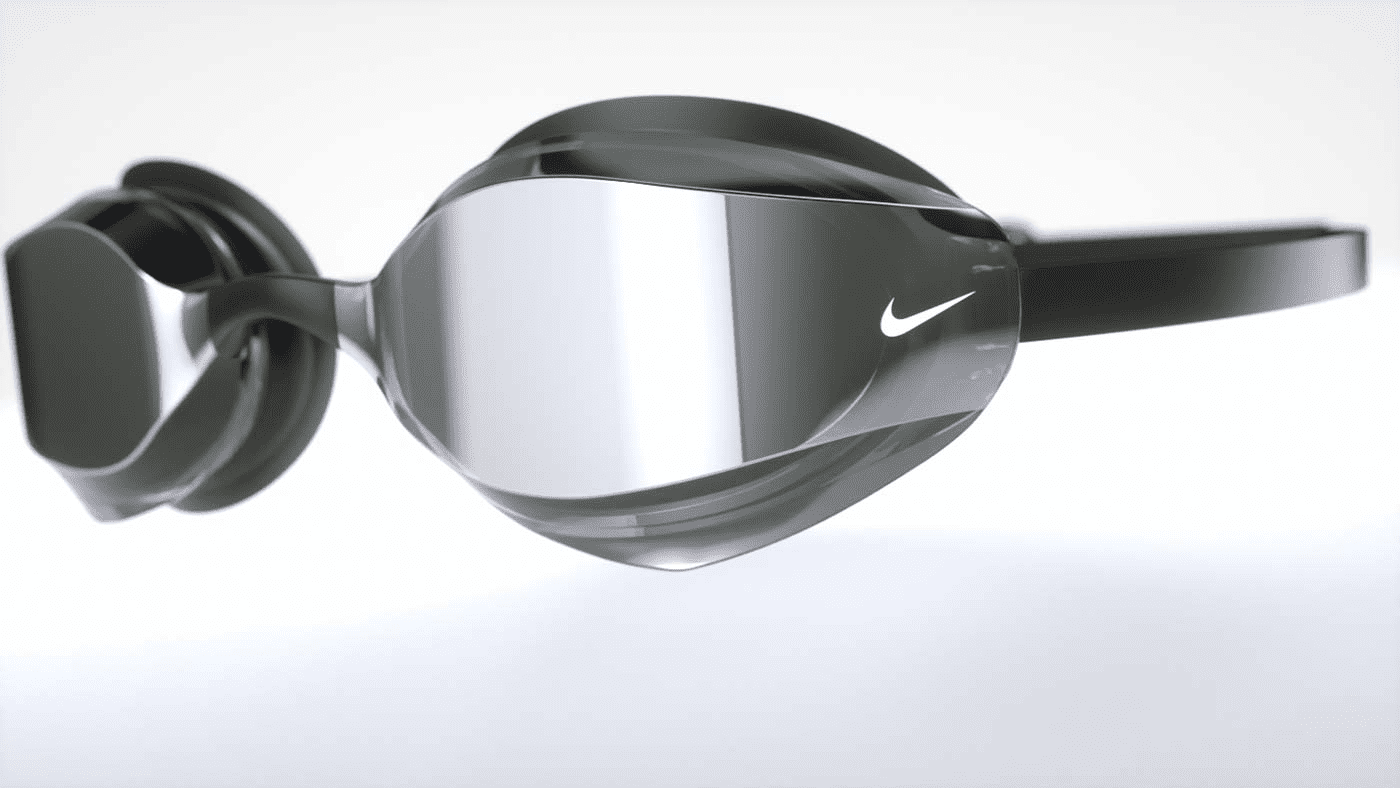 nike vapor mirrored swim goggles