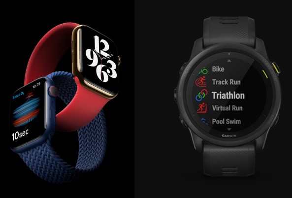 tafereel Telegraaf Giftig Training Watch Showdown: Apple Watch Series 6 vs Garmin 745 - Triathlon  Magazine Canada