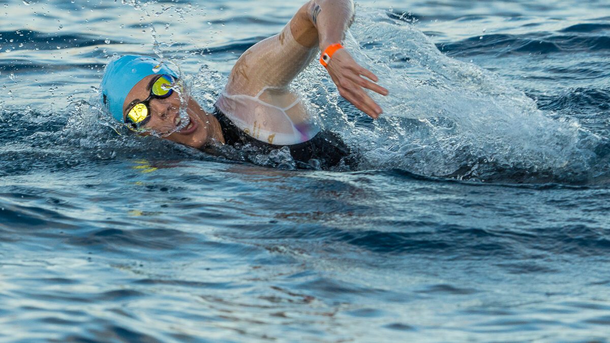 Who says you can't win the race in the swim? - Triathlon Magazine Canada